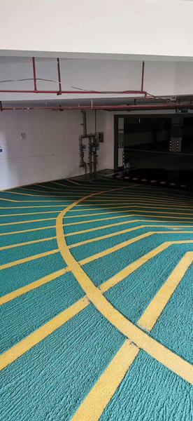 车库坡道环氧地坪